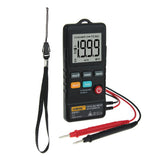 Max Auto Ranging Handheld True RMS LCD Digital Multimeter AC/DC Volt Tester Black