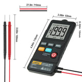 Max Auto Ranging Handheld True RMS LCD Digital Multimeter AC/DC Volt Tester Black