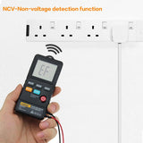 Max Auto Ranging Handheld True RMS LCD Digital Multimeter AC/DC Volt Tester Black