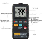 Max Auto Ranging Handheld True RMS LCD Digital Multimeter AC/DC Volt Tester Black