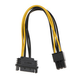 Max VER006C 1x To 16x GPU Extender Riser Card 6 PIN SATA Adapter Cable USB 3.0