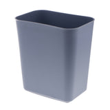 Max 8L Square Plastic Trash Garbage Can Bathroom Kitchen Paper Basket Gray