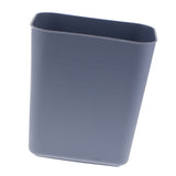 Max 8L Square Plastic Trash Garbage Can Bathroom Kitchen Paper Basket Gray