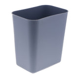 Max 8L Square Plastic Trash Garbage Can Bathroom Kitchen Paper Basket Gray