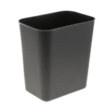 Max 8L Square Plastic Trash Garbage Can Bathroom Kitchen Paper Basket Black