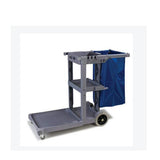 Max Oxford Waterproof Janitorial Cleaning Cart Bag Storage Bag Cleaner Blue