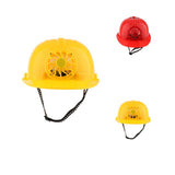 Maxbell Solar Powered Safety Helmet Work Cap Hat Head Protect with Cooling Fan Yellow