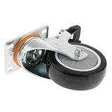 Max PU Swivel Castor Wheels Trolley Furniture Cart Caster with Brake 4inch
