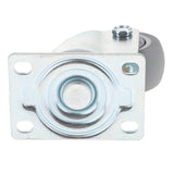 Max Heavy Duty Rubber Swivel Castor Wheels Trolley Furniture Caster 2.5inch