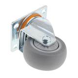 Max Heavy Duty Rubber Swivel Castor Wheels Trolley Furniture Caster 3inch