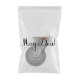 Max Heavy Duty Rubber Swivel Castor Wheels Trolley Furniture Caster 4inch