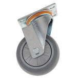 Max Heavy Duty Rubber Swivel Castor Wheels Trolley Furniture Caster 4inch