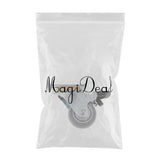 Max Maxb Heavy Duty PTFE Swivel Castor Wheel Trolley Furniture Caster with Brake 3inch