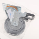 Max Maxb Heavy Duty PTFE Swivel Castor Wheel Trolley Furniture Caster with Brake 4inch