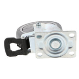 Max Maxb Heavy Duty PTFE Swivel Castor Wheel Trolley Furniture Caster with Brake 5inch