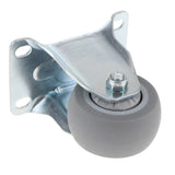 Max Maxb Heavy Duty PTFE Fixed Top Plate Castor Wheel Trolley Furniture Caster 63mm