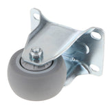 Max Maxb Heavy Duty PTFE Fixed Top Plate Castor Wheel Trolley Furniture Caster 63mm