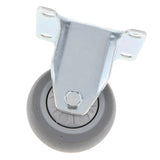 Max Maxb Heavy Duty PTFE Fixed Top Plate Castor Wheel Trolley Furniture Caster 75mm