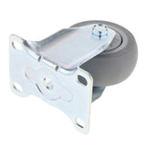 Max Maxb Heavy Duty PTFE Fixed Top Plate Castor Wheel Trolley Furniture Caster 75mm