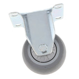 Max Maxb Heavy Duty PTFE Fixed Top Plate Castor Wheel Trolley Furniture Caster 75mm