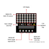 Maxbell Keyestudio 5050 RGB LED 4X8 32 bit SK6812 LED Dot Matrix Module Programmable