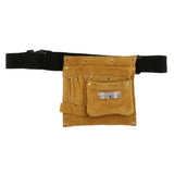 Maxbell Artificial Leather Tool Belt-Suede Leather Working Tool Pouch Welder Pockets