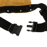 Maxbell Artificial Leather Tool Belt-Suede Leather Working Tool Pouch Welder Pockets