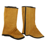 Max Artificial Leather Leg warmer Weld Heat insulation Protection Yellow
