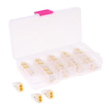 Max Maxb VSE-102AH Universal Wire Connector 400V Clear Plug-in 4 Conductor 30 / Box
