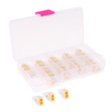 Max Maxb VSE-102AH Universal Wire Connector 400V Clear Plug-in 4 Conductor 30 / Box