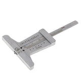 Max Stainless Steel Industrial Grade Tire Monitor Ruler Vernier Gauge Square Square