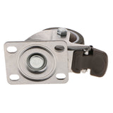 Max Light Duty PTFE Swivel Castor Wheel Trolley Furniture Caster with Brake