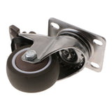 Max Light Duty PTFE Swivel Castor Wheel Trolley Furniture Caster with Brake