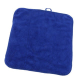 Max Super Water Absorbent Coral Fleece Household Cleaning Cloth Car Wash Towel Blue