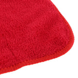 Max Super Water Absorbent Coral Fleece Household Cleaning Cloth Car Wash Towel Red