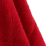 Max Super Water Absorbent Coral Fleece Household Cleaning Cloth Car Wash Towel Red