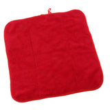Max Super Water Absorbent Coral Fleece Household Cleaning Cloth Car Wash Towel Red