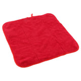 Max Super Water Absorbent Coral Fleece Household Cleaning Cloth Car Wash Towel Red