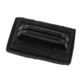 Max BBQ Grill Grate Cleaner Grill Handle Brush Grid Scrub Cleaning Brush Black