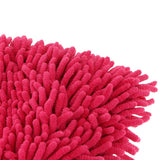 Max Microfiber Car Wash Washing Cleaning Glove Dual Sided Chenille Glove Red
