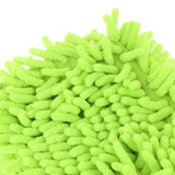 Max Microfiber Car Wash Washing Cleaning Glove Dual Sided Chenille Glove Light Green