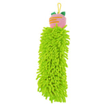 Max Microfiber Hand Towel Kitchen Sanitary Bath Towel Cartoon Head Light Green