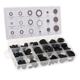 Max Multi-function Rubber Electrical Gasket Kits Grommet Wire Accessories 125pcs