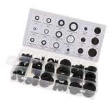 Max Multi-function Rubber Electrical Gasket Kits Grommet Wire Accessories 125pcs