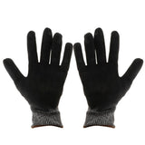 Max Cut Impact Resistant Work Safety Gloves Anti-impact High Visibility Mitts Black