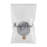 Max 1/8In NPT Side Mount 0-200psi/0-14bar Air Pressure Gauge Tester Meter TS-Z54