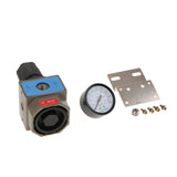 Max Compressor Regulating Valve Pressure Gauge Air Control Water Separator UR-02