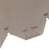 Max Front Toughness Fillet Weld Ruler Weld Seam Tester Weld Measurement Tool