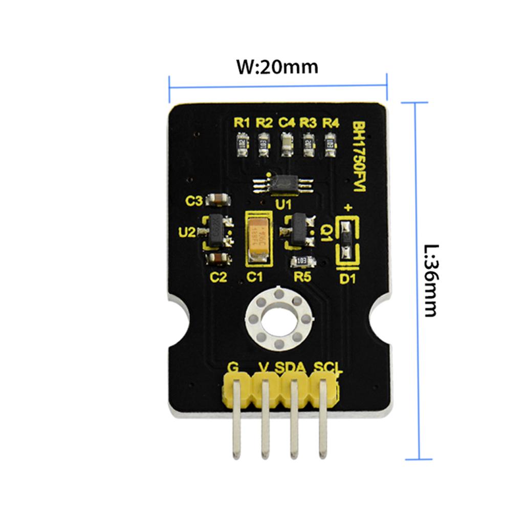 ⚡️Buy Maxbell Keyestudio BH1750FVI Digital Light Intensity Sensor ...
