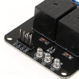 Max 2-Way High Current Relay Module Compatible With AC250V DC30V 10A
